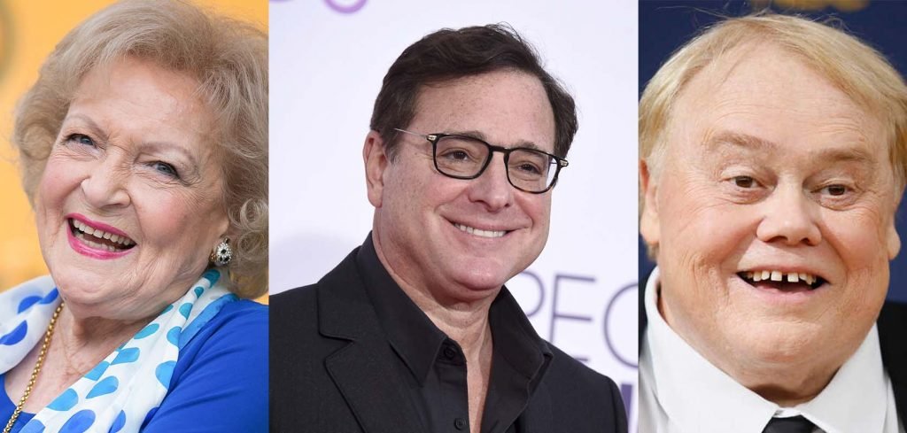 Betty White, Bob Saget, Louie Anderson