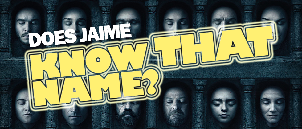 Does Jaime Know That Name? - Game of Thrones